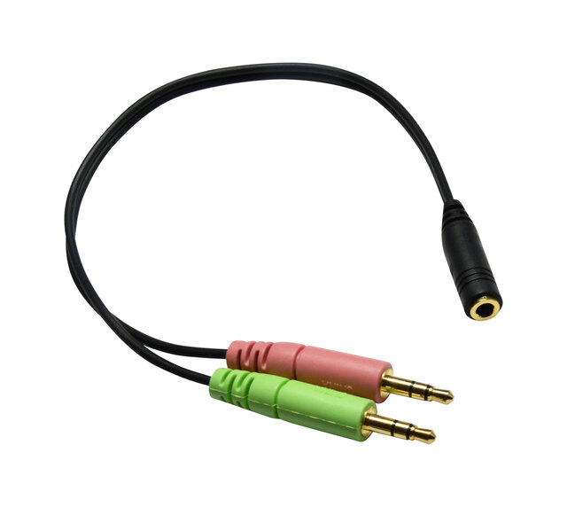 C-200 Adapter Cable Mobile Headset to Computer thumbnail