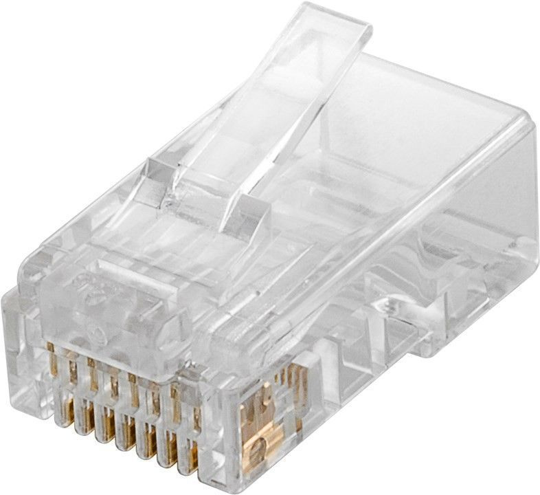 Microconnect KON511-10 wire connector RJ45 Transparent