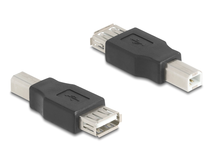 EU Product - USB 2.0 Adapter USB B Stecker zu USB A Stecker thumbnail