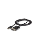 StarTech.com ICUSB232FTN serial cable Black 66.9" (1.7 m) USB Type-A DB-9