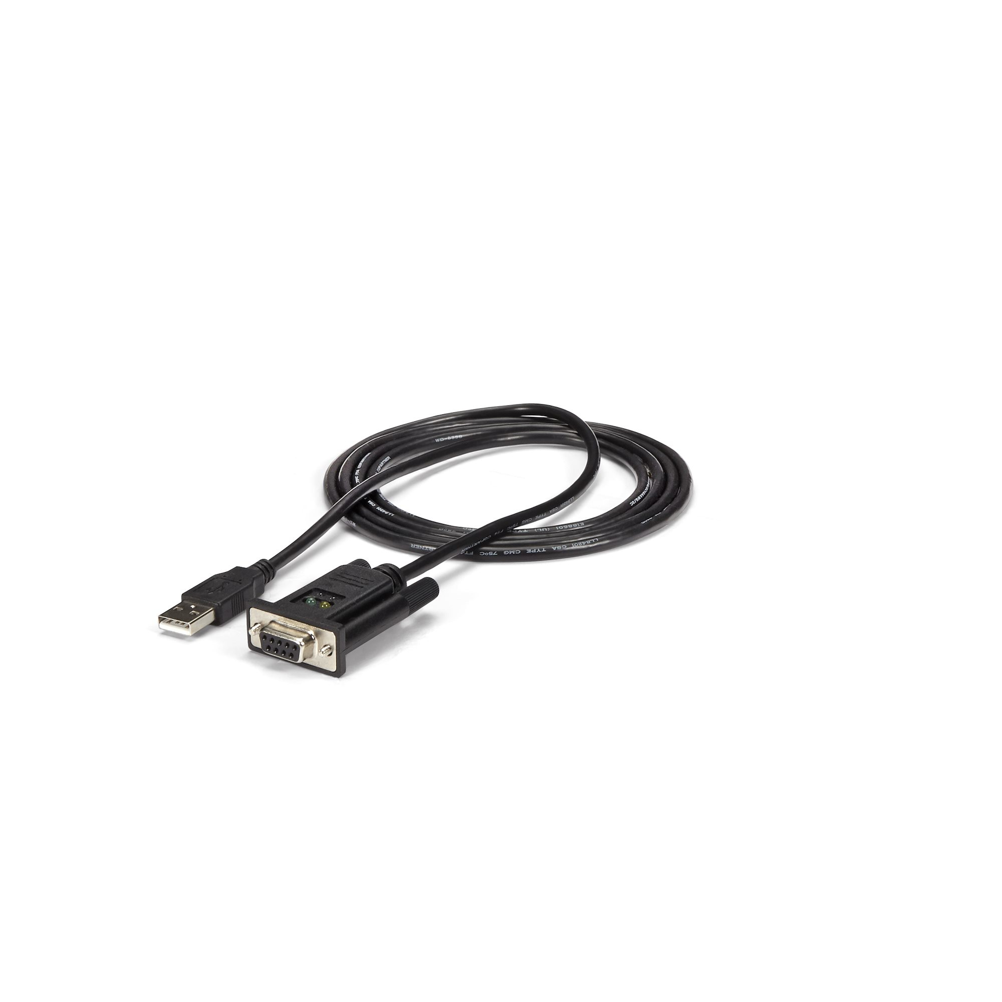 Image of StarTech.com USB to Serial RS232 Adapter - DB9 Serial DCE Adapter...