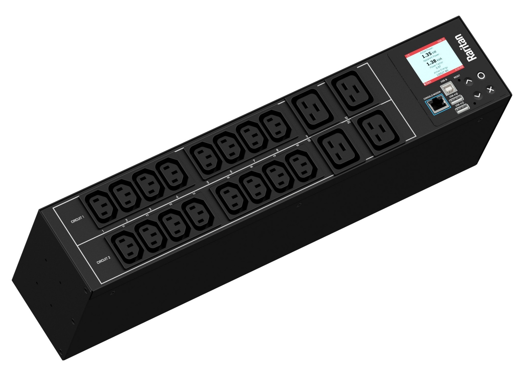 Raritan PX3-1469R power distribution unit (PDU) 20 AC outlet(s) 2U Bla