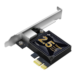 TP-Link 2.5 Gigabit PCIe Network Adapt Internal Ethernet 2500 Mbit/s