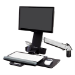 Ergotron Styleview Sit-Stand Combo Arm 61 cm (24") Aluminium Wall