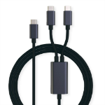 ROLINE 11028308 USB cable USB 2.0 1.85 m USB C 2 x USB C Black