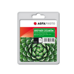 AgfaPhoto LC-1240BK inktcartridge 1 stuk(s) Normaal rendement Zwart