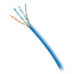 C2G 1000ft (304.8m) TAA-Compliant Cat6a Bulk Unshielded (UTP) Ethernet Network Cable with Solid Conductors-Riser CMR-Rated - Blue