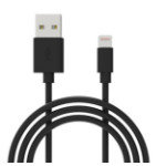 JLC 3M Lightning MFI to USB Cable - Black