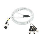 Mobilis 001325 cable lock White 1.8 m