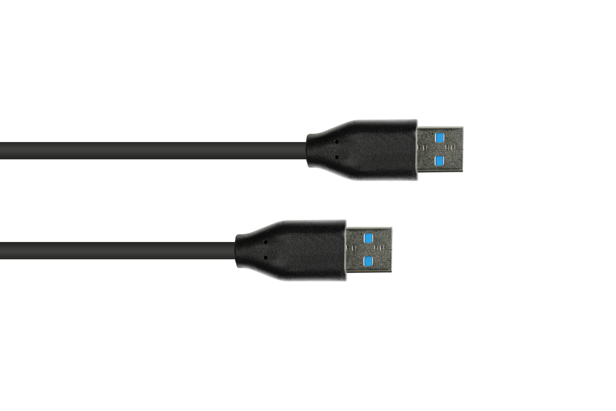 Alcasa 2831-AA010S USB cable USB 3.2 Gen 2 (3.1 Gen 2) 1 m USB A Black