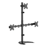 LogiLink Triple Monitor stand, 17"-32", steel, arm length: each 376mm