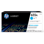 HP 655A Cyan Original LaserJet Toner Cartridge