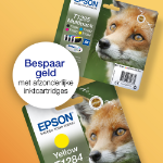 Epson Fox T1284 Vos DURABrite Ultra afzonderlijke gele inkt