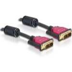 DeLOCK DVI 24+1 Cable 3.0m DVI kabel 3 m DVI-D Zwart