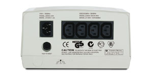 APC Line-R voltage regulator 4 AC outlet(s) 230 V Beige