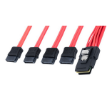 Atto CABL-SATA-INT Cable SATA Internal SFF8087 Host to 4 x1 Drives 0.5
