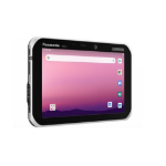 Panasonic Toughbook S1 4G LTE 64 GB 17.8 cm (7") Qualcomm Snapdragon 4 GB Wi-Fi 5 (802.11ac) Android 10 Black, Silver