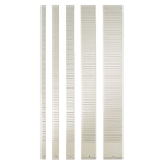 Nobo T-Card Metal Panels Size 3, 32 Slot