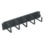 Middle Atlantic Products Horizontal Cable Manager, 2 RU, D-Ring