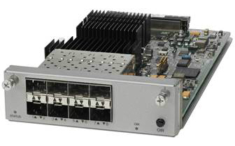 Cisco C4KX-NM-8SFP+ network switch module