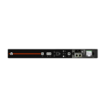 Vertiv Geist AN05M1R0-10S203-2ST5ST5A011-D power distribution unit (PDU) 10 AC outlet(s) 0U Black