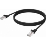 Vision TC 1MCAT6A/BL networking cable Black 1 m Cat6a U/UTP (UTP)