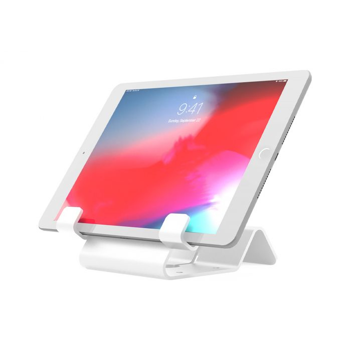 Compulocks Universal Tablet Holder with Keyed Cable Lock White