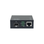 LevelOne Smart Gigabit RJ45-SFP Media Converter, Compatible with 19-inch rack-mountable chassis
