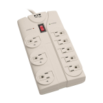 Tripp Lite TLP808 surge protector Gray 8 AC outlet(s) 120 V 95.7" (2.43 m)