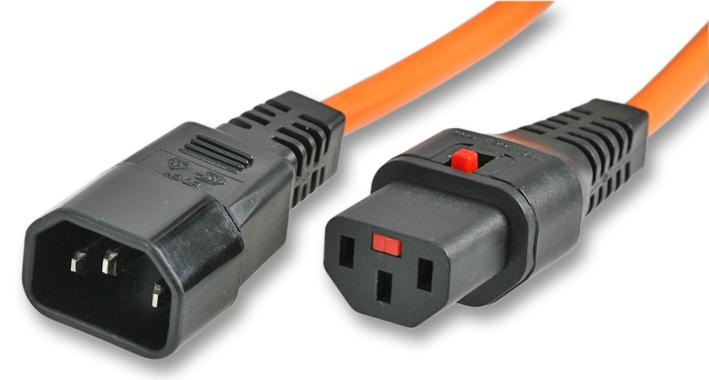 Microconnect PC947 power cable Orange 7 m C13 coupler C14 coupler