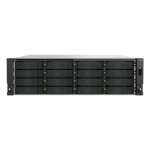QNAP TS-h1677AXU-RP NAS Rack (3U) AMD Ryzen™ 7 32 GB DDR5 192 TB HDD QNAP QTS Aluminium, Black