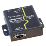 Brainboxes ES-420 1 Port RS422/485 PoE Ethernet to Serial Adapter