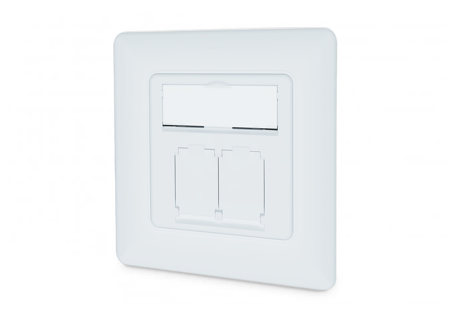 Digitus CAT 6A Class EA Network Outlet. Design-Compatible. Shielded. F