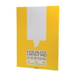 Gold Line Goldline A3 Layout Pad Bank Paper 50gsm 80 Sheets White Paper GPL1A3