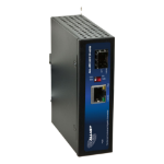 ALLNET 134035 netwerk media converter 1000 Mbit/s Multimode, Single-mode Zwart