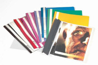 Image of Durable CLEAR VIEW FOLDER 2570 A4 report cover Red