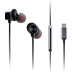 Panasonic RP-TCM225DEK headphones/headset Wired In-ear Calls/Music USB Type-C Black