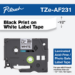 Brother TZEAF231 label-making tape Black on white TZe