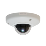 LevelOne HUBBLE Fixed Dome IP Network Camera, 3-Megapixel, 802.3af PoE, Vandalproof