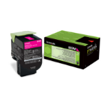 Lexmark 80C20M0/802M Toner-kit magenta return program, 1K pages ISO/IEC 19798 for Lexmark CX 310/410/510