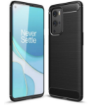 JLC OnePlus 9 Pro Brushed Silicone - Black