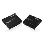 iogear GVE340 AV extender AV transmitter & receiver Black