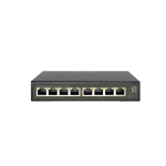 LevelOne Hilbert 8-Port Gigabit PoE Smart Lite Switch, 802.3at/af PoE, 8 PoE Outputs, 112.8W PoE Power Budget