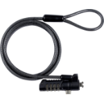 eSTUFF GLB220102 cable lock Black 1.8 m