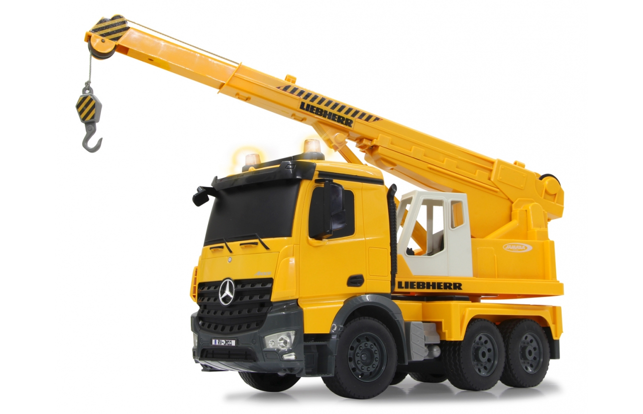 Image of Jamara Mercedes Liebherr - Truck-mounted crane - 1:20 - 6 yr(s) -...