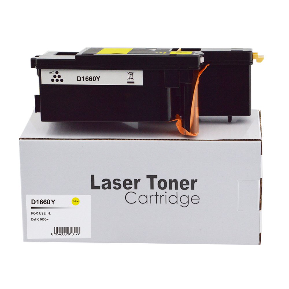 Image of CTS Wholesale Compatible Dell C1660W Yellow Toner 593-11131