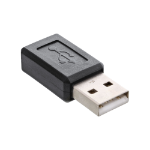 InLine Micro-USB adapter, USB A male to Micro-USB B female