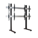 B-Tech SYSTEM X - 2 x 2 Universal Freestanding Videowall Mounting System with Micro-Adjustment for 46-60" screens