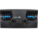 Kinesis Advantage2 Quiet LF Keyboard - Contoured Ergonomic UK Layout Keyboard Equipped with Cherry MX Quiet Red Mechanical Key Switches and the SmartSet Programming Engine - Black