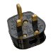 Scolm UK MAINS PLUG 13A Bk BS1363